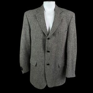 Vintage Orvis Harris Tweed Sport Coat Men’s 42L Wool Jacket